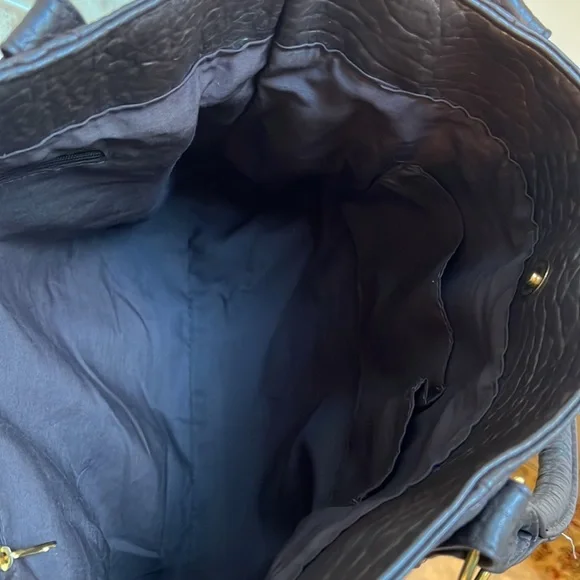 BRACIANO Shoulder Bag Handbag Brown REALLY NICE 15 w x12 h x 3” - Picture 7 of 13